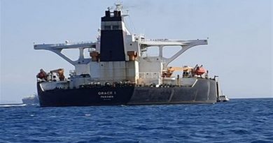 Liberan a capitán y 3 oficiales de petrolero Grace 1