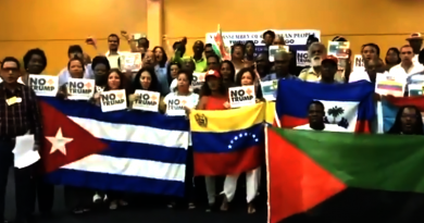 La Asamblea de los Pueblos del Caribe se suma a lacampaña #NoMoreTRump