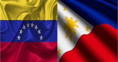Activistas políticos de Filipinas firman en jornada mundial NoMoreTrump