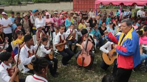 Gobierno de Calle desplegado en la Base de Misiones Pozo Salado en Cartanal del estado Miranda