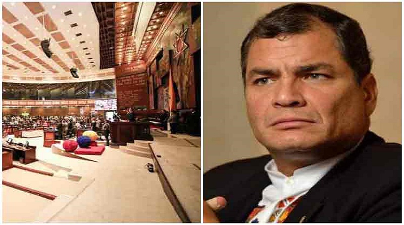 Improcedente pedido de juicio contra expresidente ecuatoriano Correa
