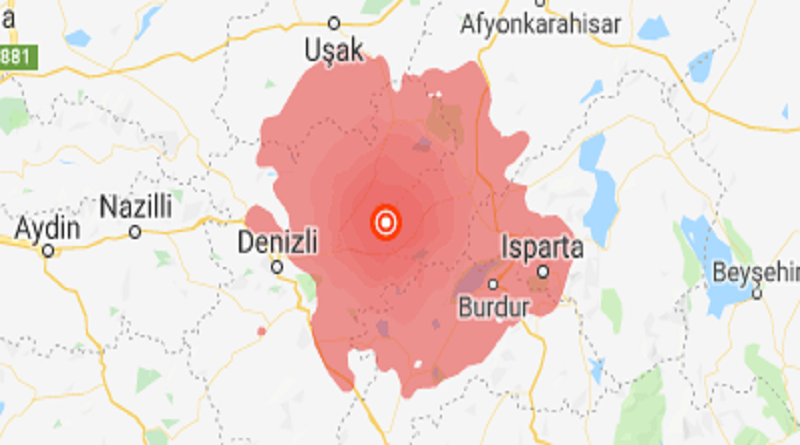Sismo de magnitud 6,0 sacude suroeste de Turquía