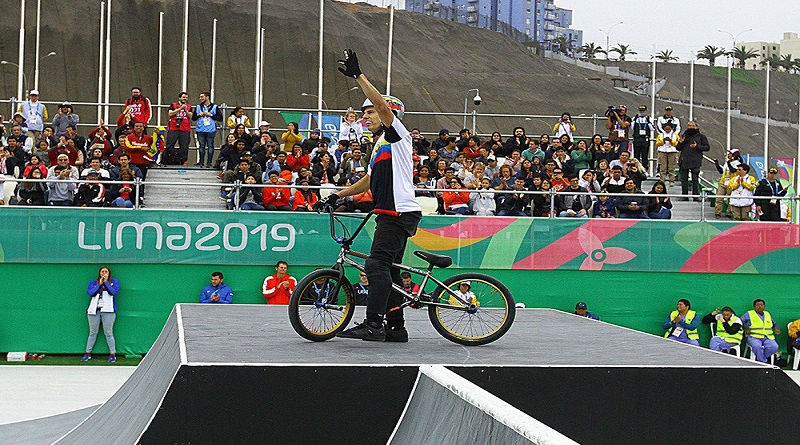 Daniel Dhers gana ORO en BMX Freestyle de Juegos Panamericanos 2019