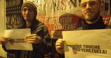embajada de Venezuela en Francia continúa jornada de recolección de firmas contra el bloqueo