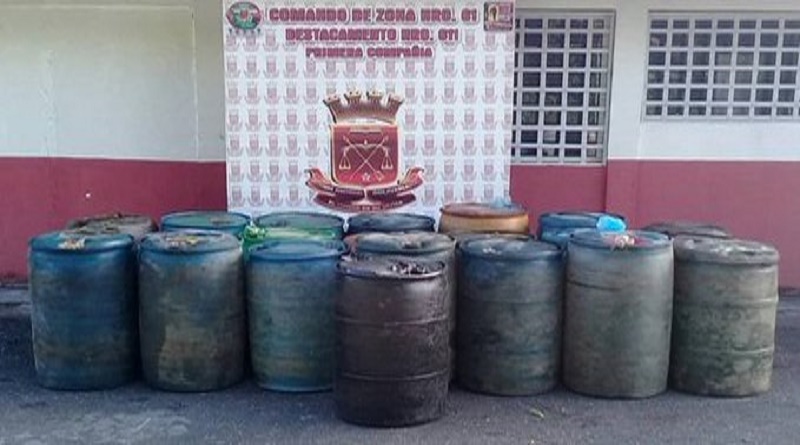 GNB retiene más de4.800 litros de combustible en Delta Amacuro