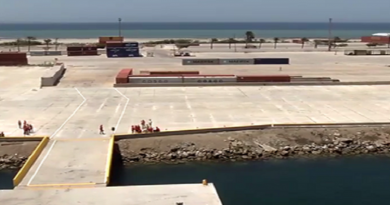 Puerto Internacional de El Guamache estrena nuevo muelle mientras avanzan trabajos de ampliación (FotogramaVTV)