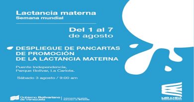 Gobierno Bolivariano de Miranda promueve la lactancia materna