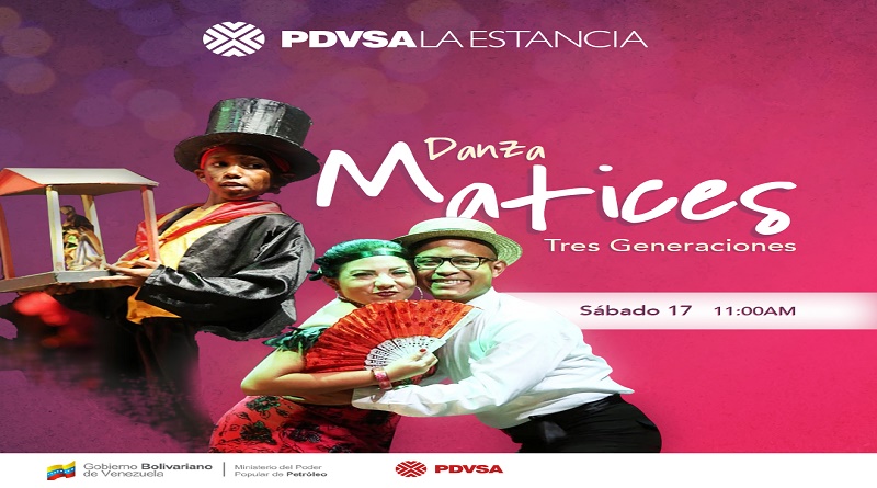 Pdvsa La Estancia presenta Danzas Matices Tres Generaciones