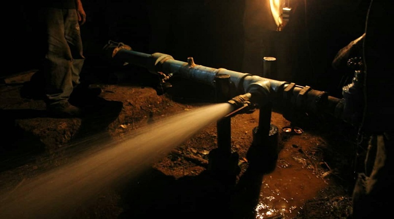 Rehabilitan y activan pozo de agua en el parque Bararida de Barquisimeto