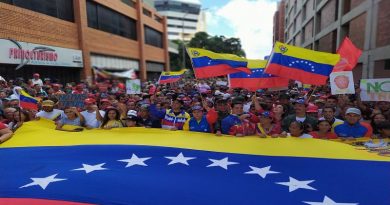 Pueblo de Lara tomó las calles para rechazar bloqueo de Trump contra Venezuela