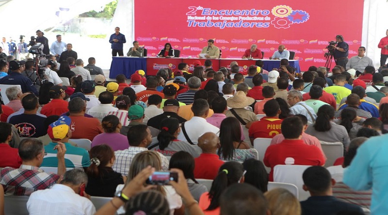 Ente directivo de Consejos Productivos de Trabajadores se incorporan a estructura de la Vicepresidencia Ejecutiva de la República