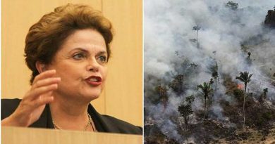 Dilma Rousseff acusa a Bolsonaro de crimen de lesa Patria por incendios en selva amazónica