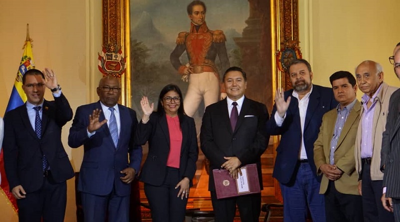 Delcy Rodríguez: A EE.UU. le queda un solo camino con Venezuela que es el diálogo y negociación diplomática