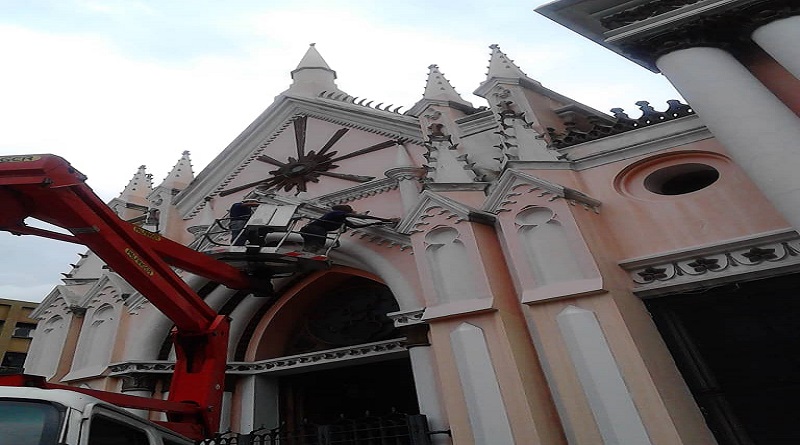 Misión Venezuela Bella rehabilita la Basílica Santa Capilla en Caracas