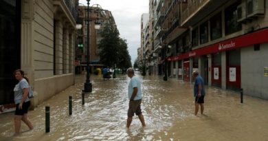 A seis se eleva número de muertos por fuerte temporal en España