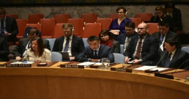 Bolivia asume Presidencia de 1era. Comisión de ONU sobre Desarme y Seguridad Internacional