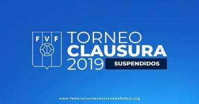FVF dio a conocer lista de suspendidos para Torneo Clausura 2019 Futve