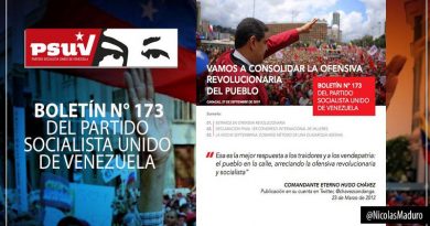 Boletín del PSUV N° 173 expone ofensiva política y organización revolucionaria para garantizar la paz