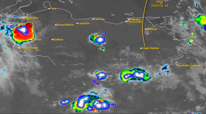Inameh pronostica precipitaciones en nororiente, llanos occidentales y andes del país