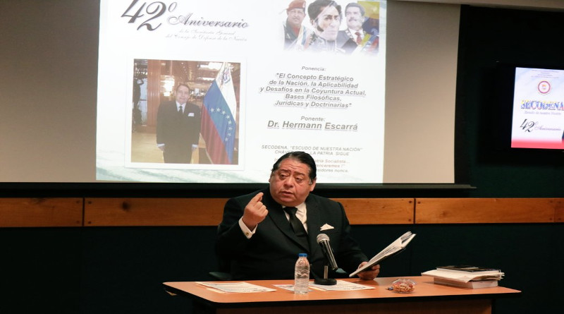 Hermann Escarrá: Nuestra Constitución es primera línea estratégicas del concepto de nación