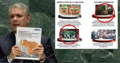 Despiden al jefe de inteligencia militar de Colombia por fotos falsas que Duque presentó de Venezuela