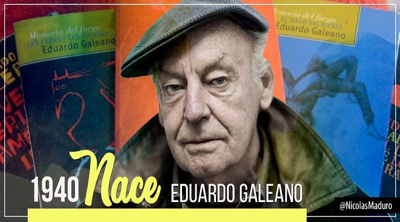 El mundo recuerda el natalicio N° 79 del escritor Eduardo Galeano