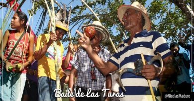 Falcon y Lara celebran el Baile de Las Turas