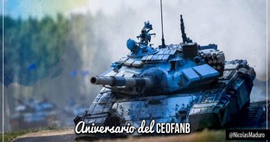 Mandatario Nacional felicita al Ceofanb por sus 14 años al servicio de la Patria