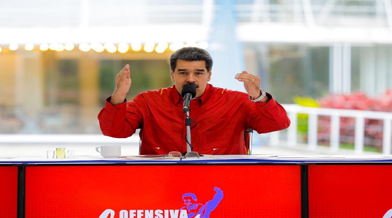 Mandatario Nacional reiteró su llamado al pueblo venezolano a trabajar y mantenerse unidos contra la guerra criminal