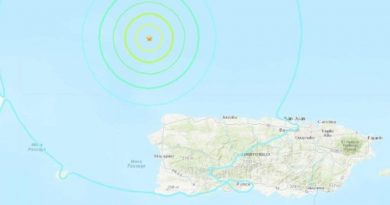 Fuerte sismo de magnitud 6.0 sacude a Puerto Rico
