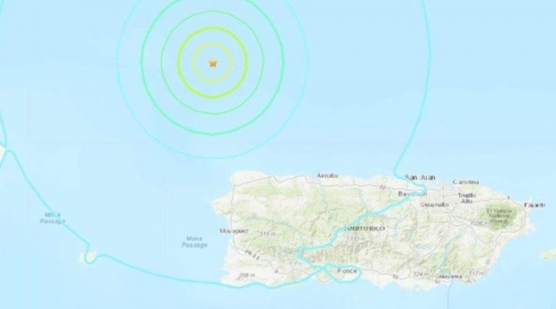 Fuerte sismo de magnitud 6.0 sacude a Puerto Rico