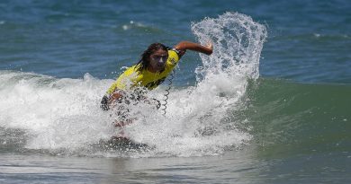 Miranda se proclamó subcampeon en el II Campeonato Nacional de Surf