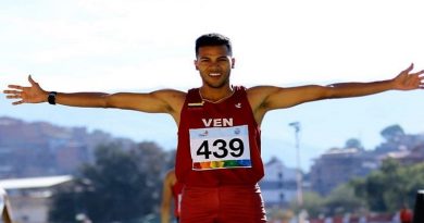 Lucirio Garrido culminó 5to en su heat de 800 metros en Mundial de Atletismo