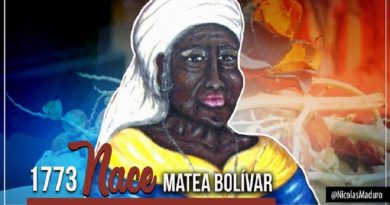 Presidente Maduro: Matea Bolívar fue testigo de la lucha independentista