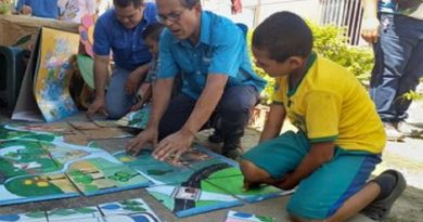 Ministerio de Atención de las Aguas realiza juegos didácticos para niños y jóvenes de Trujillo