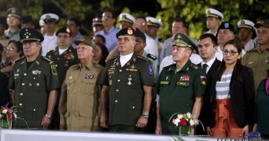 Ministro Padrino López participó en acto por aniversario del Ejército de Nicaragua