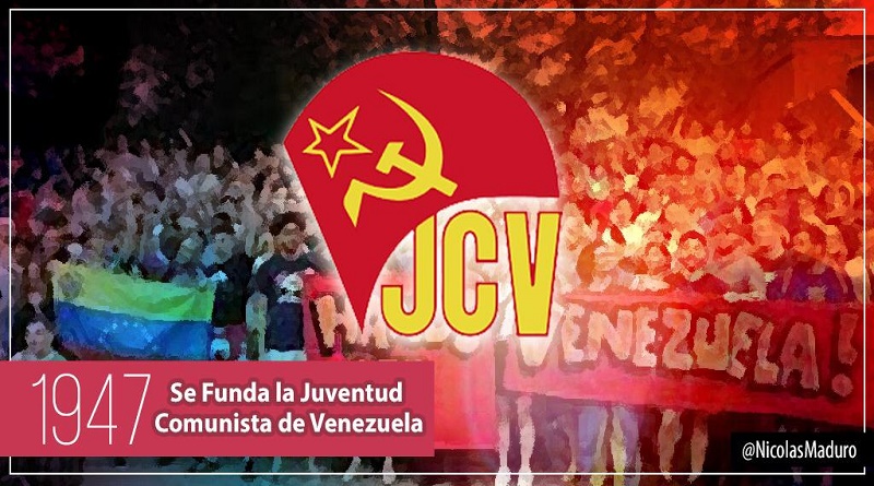 Presidente Maduro felicita a la Juventud Comunista de Venezuela al arribar a sus 72 años de lucha