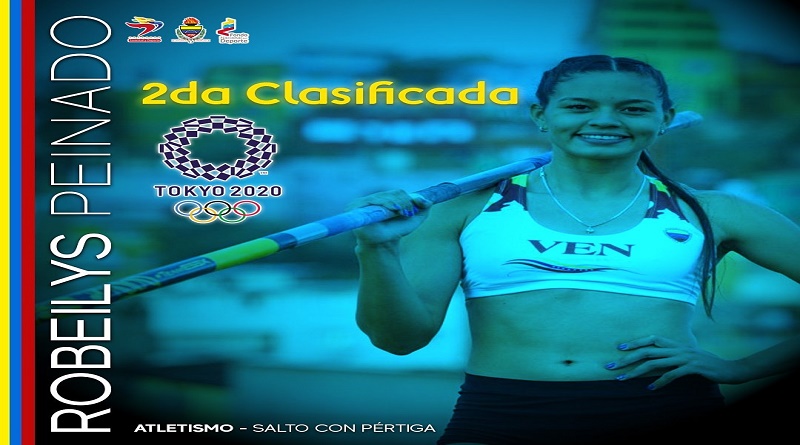 Garrochista venezolana Robeilys Peinado obtuvo este viernes su boleto a Tokio 2020