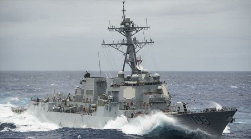 China denuncia incursión de destructor estadounidense en sus aguas territoriales