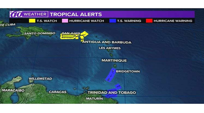 Gobierno de Barbados declara alerta ante evolución de tormenta tropical Karen