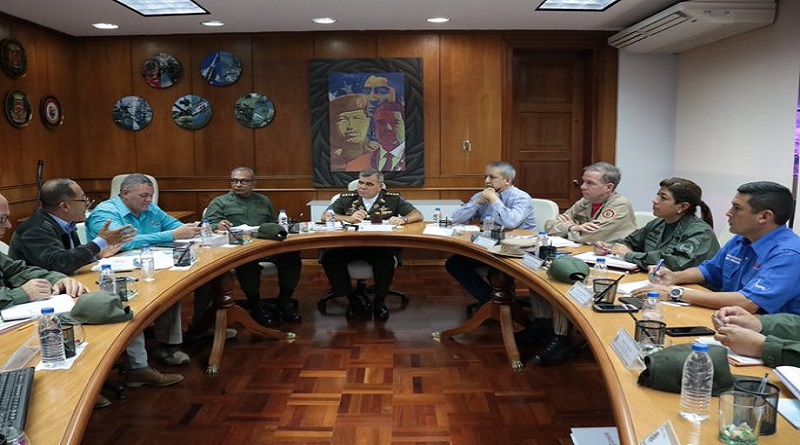 Ministro de la Defensa encabeza reunión de la GMAS