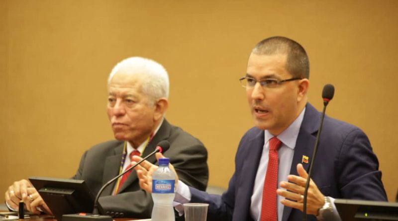 Arreaza sobre medidas coercitivas contra Venezuela: Ha sido una persecución con especial saña