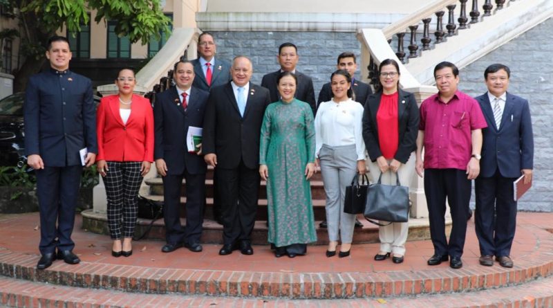 Vietnam expresa solidaridad con Venezuela ante bloqueo de EE. UU.