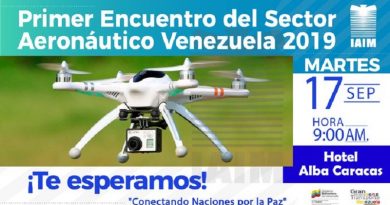 Primer Encuentro Nacional del Sector Aeronáutico Venezuela 2019 buscará elevar propuestas para impulsar el transporte aéreo