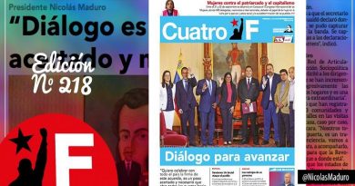 Edición Nº 218 del Cuatro F analiza proceso de diálogo en Venezuela