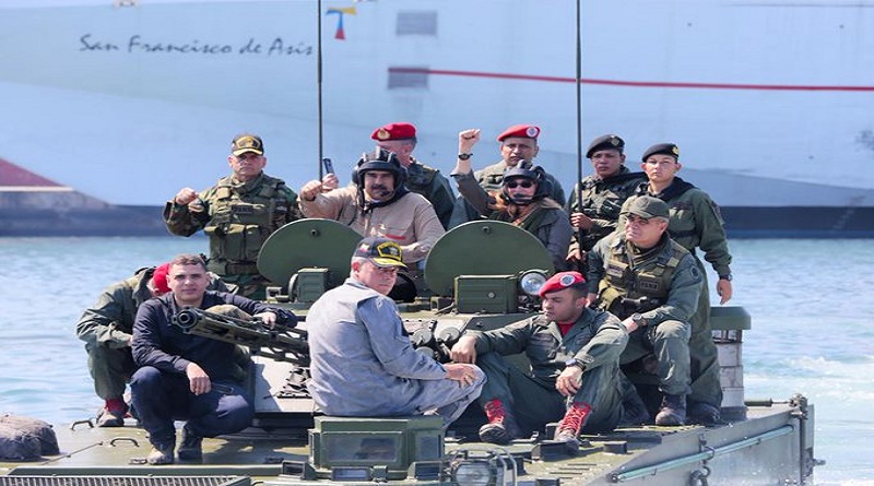 El presidente Nicolás Maduro informa que ya que comienzan los Ejercicios Militares Fronterizos “Soberanía y Paz 2019”