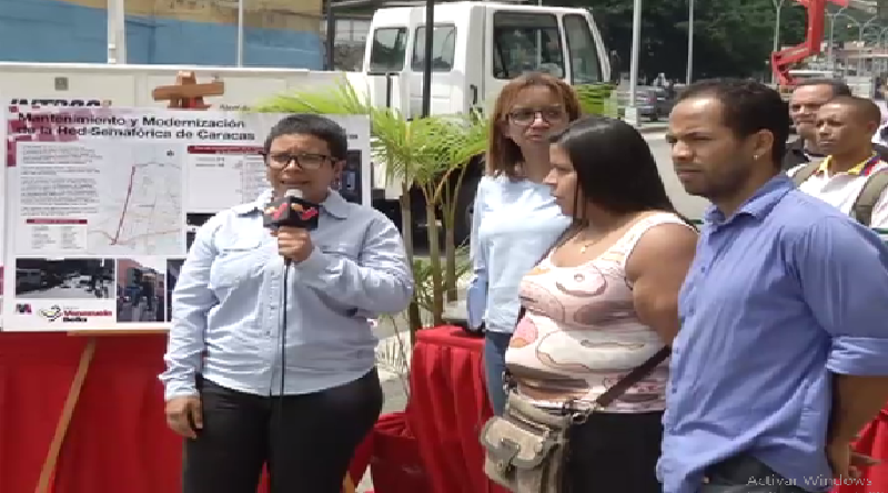 Alcaldía de Caracas recupera En 100 % semáforos en la avenida Baralt