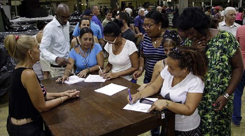 Trabajadores cubanos se unen a la campaña No Más Trump en solidaridad con Venezuela