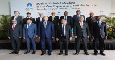 Venezuela presidirá próxima Reunión Ministerial del Foro de Países Exportadores de Gas