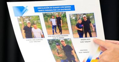Presentan pruebas que vinculan a Guaidó con los Rastrojos al cuerpo diplomático acreditado en Venezuela